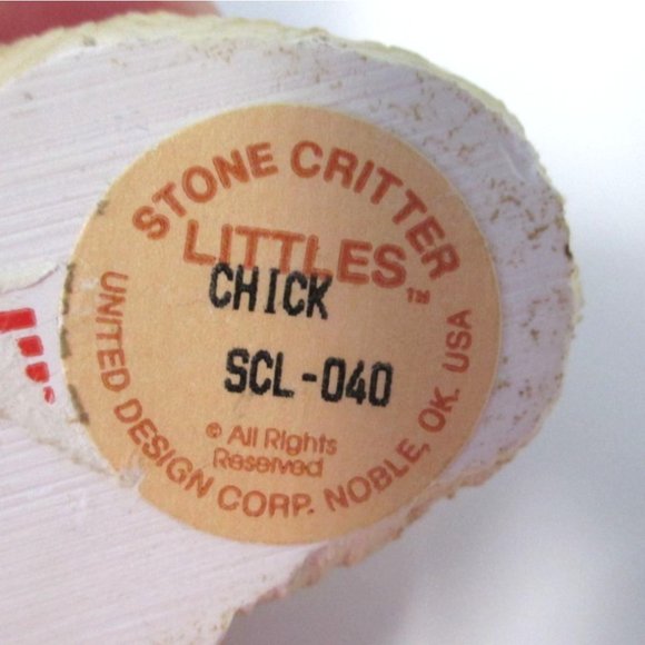 Stone Critter Littles Chick Figurine Home Decor - Picture 5 of 5